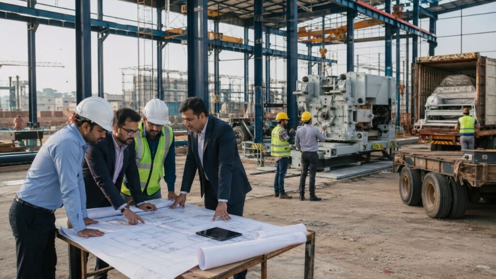 How to start a manufacturing industry in India with factory construction and production planning