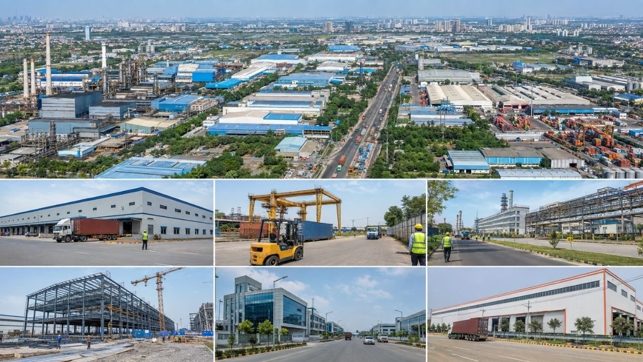 Major industrial areas in Delhi NCR